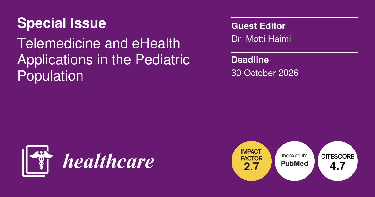 Healthcare MDPI tweet media