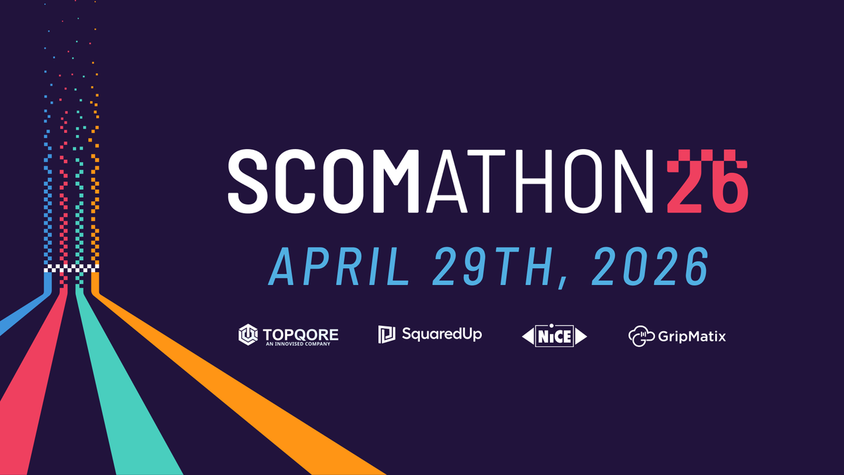 StoyanChalakov's tweet image. Speaking at #SCOMathon 2026 on April 29 🎤
Session: The SCOM REST API in Action: Building Web Console Dashboards For Beginners
I’ll show practical ways to build useful native SCOM Web Console dashboards with REST, from health tiles to alert-enriched and performance views.  #SCOM