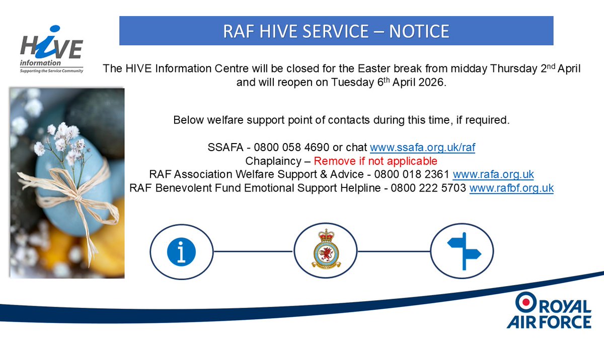 RAF Benson HIVE tweet media