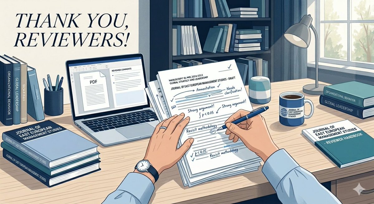IMR_JEEMS's tweet photo. 🌟Thank you to all our 2025 reviewers for your expertise &amp; dedication to JEEMS!
🙏Rigorous peer review ensures quality, integrity &amp; credibility in research. Your contributions are invaluable 
Link👉 https://t.co/8SbYXYmiFp
#JEEMS #PeerReview #AcademicPublishing #ManagementStudies https://t.co/PJid3hcHfq