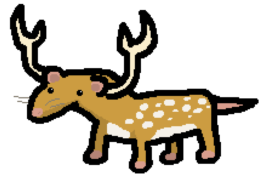 PigeonGod39's tweet image. Daily Rats for no reason

Day 635: Deer Rat (requested by @MtnDoe) #rat #pixelart
