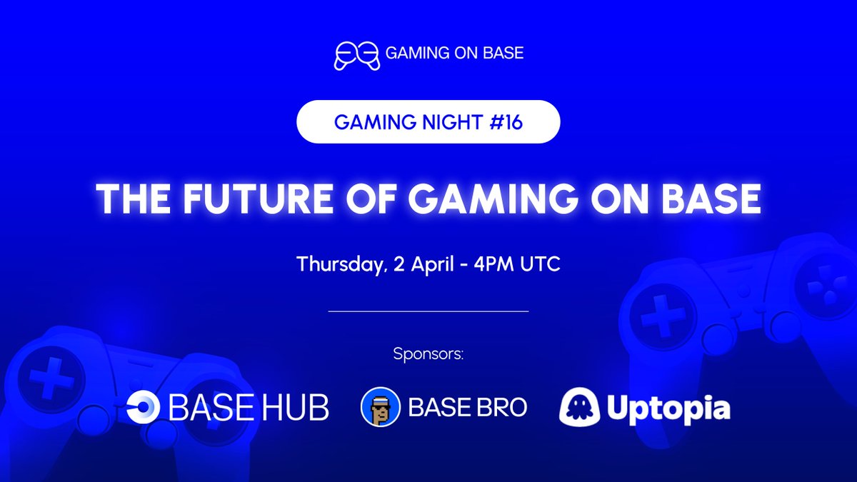 Gaming on Base tweet media