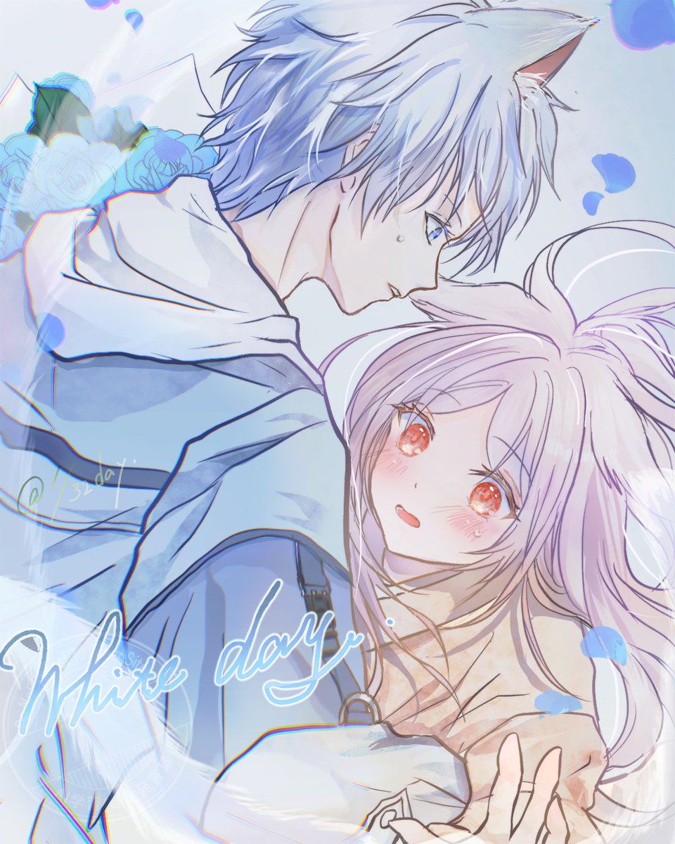 🐈1/32日(白鹿と白猫の家の庭師)🐈‍⬛ tweet media