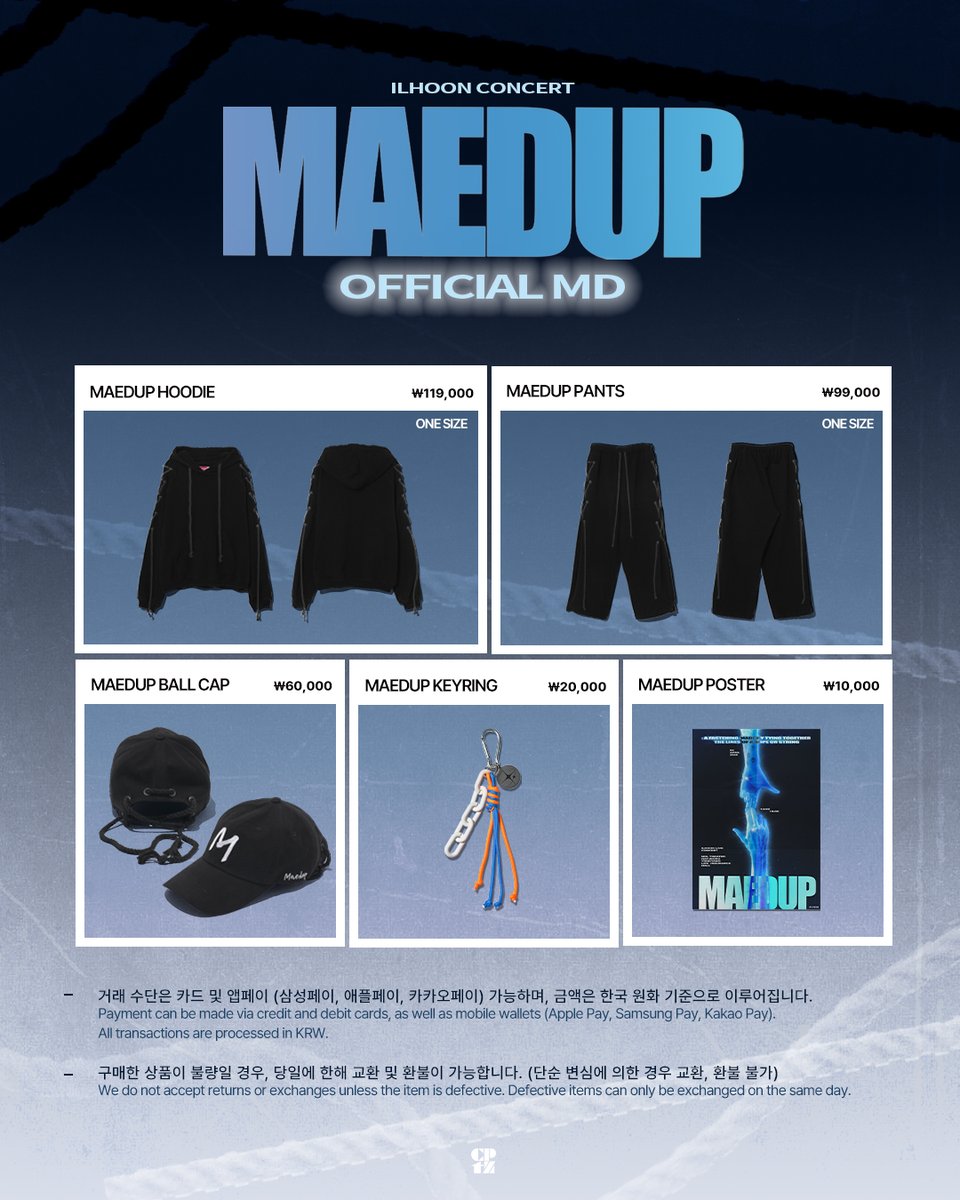 cptz_art's tweet photo. < ILHOON LIVE CONCERT : MAEDUP >

• OFFICIAL MD LIST
MAEDUP Hoodie 
MAEDUP Pants 
MAEDUP Ballcap 
MAEDUP Keyring 
MAEDUP Poster 

KOR : https://t.co/G6QvVSHjsc
GLOBAL : https://t.co/ItKE8JTgUA https://t.co/mPdumHhSSo