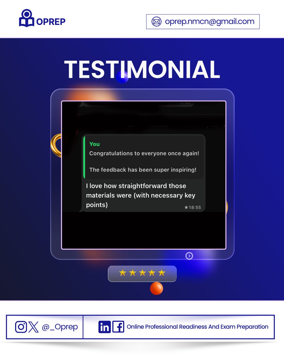 Online Professional Readiness & Exam Preparation tweet media