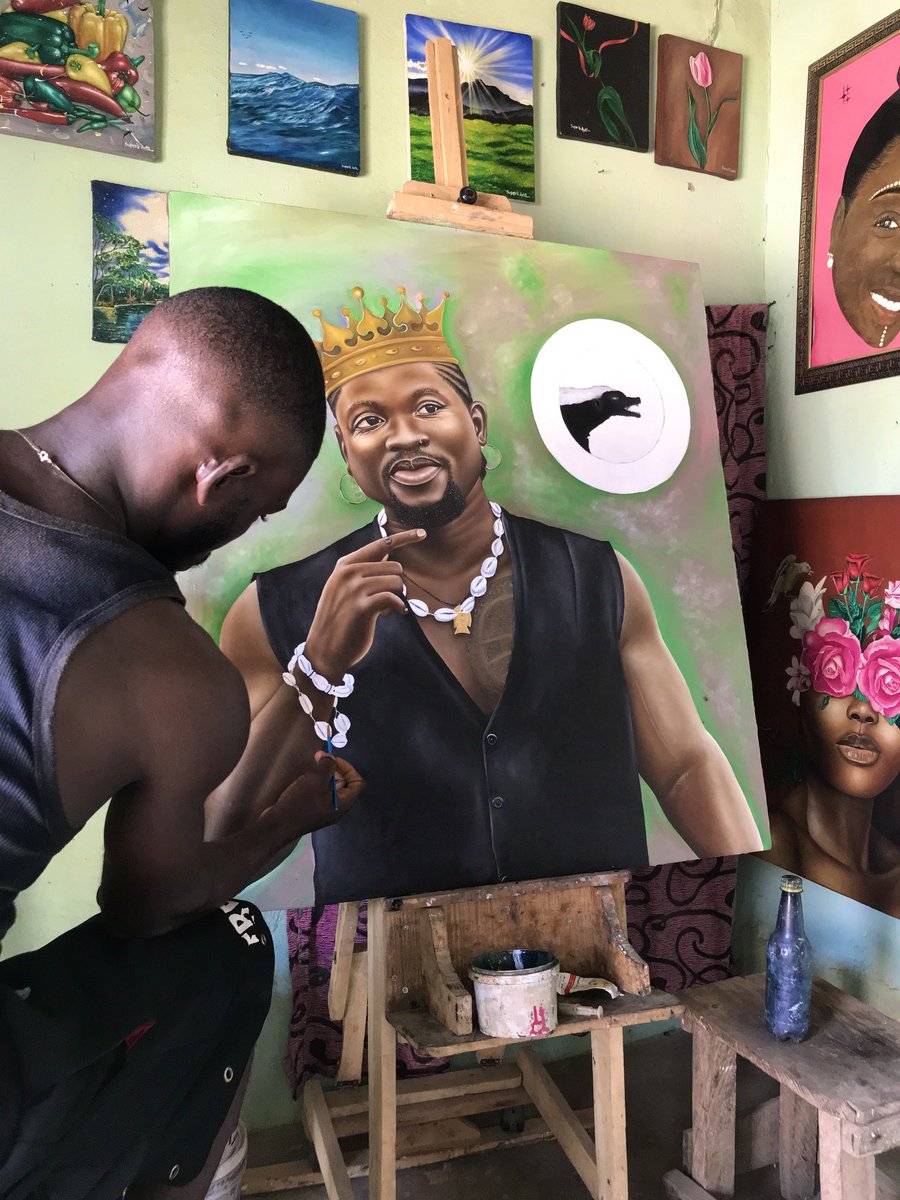 iamsuperb69's tweet image. I make Art for a living...🎨
Am also a student at the same time finding every possible means to meet up my school programs, I have some pieces minted on @xrpcafe  ....you can support my art journey it means at lot to me.
#xrpcommunity #ArtLife