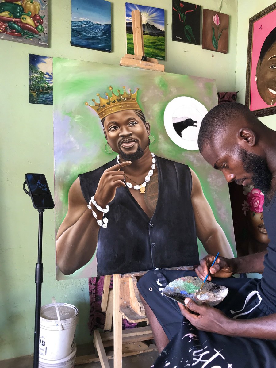 iamsuperb69's tweet image. I make Art for a living...🎨
Am also a student at the same time finding every possible means to meet up my school programs, I have some pieces minted on @xrpcafe  ....you can support my art journey it means at lot to me.
#xrpcommunity #ArtLife