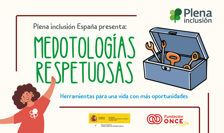La nueva infografía “Metodologías respetuosas para una vida con más oportunidades” contiene recursos y herramientas prácticas para ofrecer apoyos respetuosos a personas con discapacidad intelectual y del desarrollo. 

Esta guía forma parte del proyecto Todos Somos Todas y está