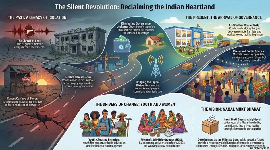 OmBharat2's tweet photo. Where insurgency once blocked progress, digital infrastructure is now thriving—transforming lives in former Naxal strongholds. #NaxalFreeIndia https://t.co/aYyxcAfCqO