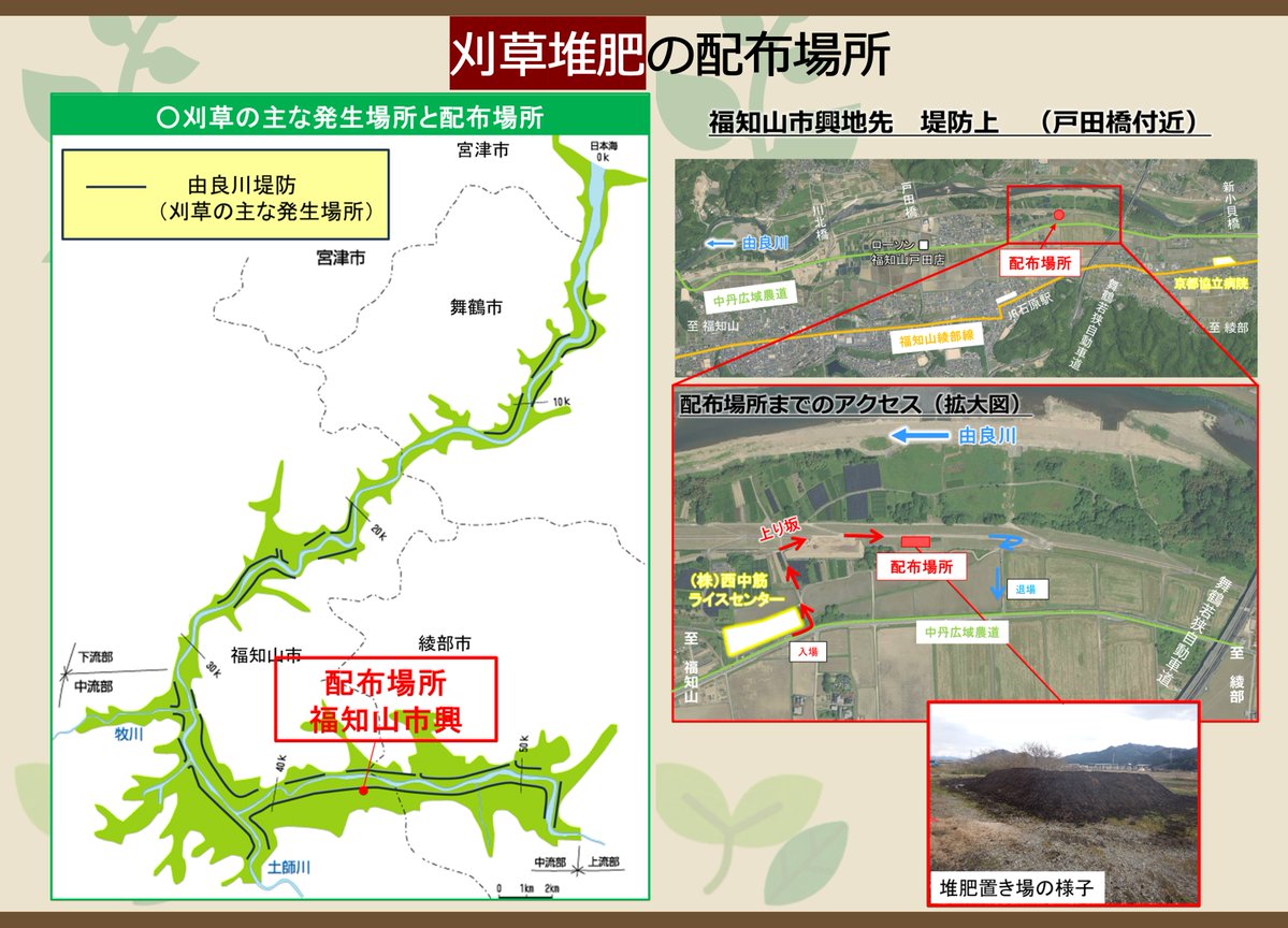 国土交通省　福知山河川国道事務所 tweet media