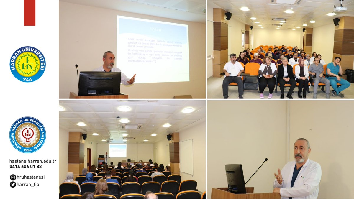 Hastanemiz Genel Cerrahi Anabilim Dalı Öğretim Üyesi ve Organ Nakli Merkezi Sorumlusu Prof. Dr. Faik Tatlı: "Son dönem karaciğer yetmezliğinde en etkili ve çoğu zaman tek tedavi seçeneği karaciğer naklidir."

Ayrıntılar 👇
l24.im/g7LPsd5