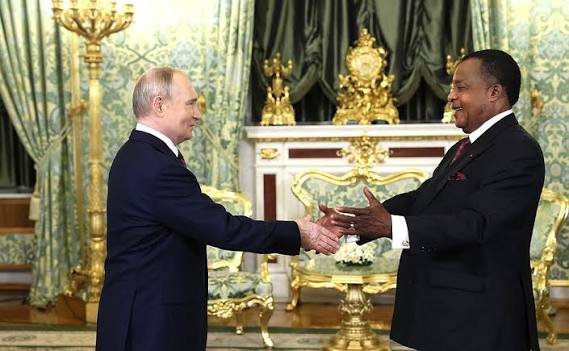Vladimir Putin becomes the first world leader to Congratulate Sassou Nguesso of Congo 🇨🇬

Putin congratulated Denis Sassou Nguesso on his re-election as President of the Republic of Congo, being the first world leader to do so.

Sassou Nguesso won his fifth term in March 2026