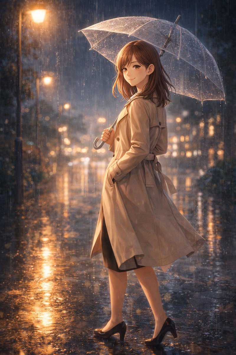 sorakuma_blog's tweet image. 濡れた街に灯りがにじむ夜。

ゆっくり歩くくらいが、
ちょうどいい一日の終わり。

おつかれさまでした。

#おつかれさまです #Evening