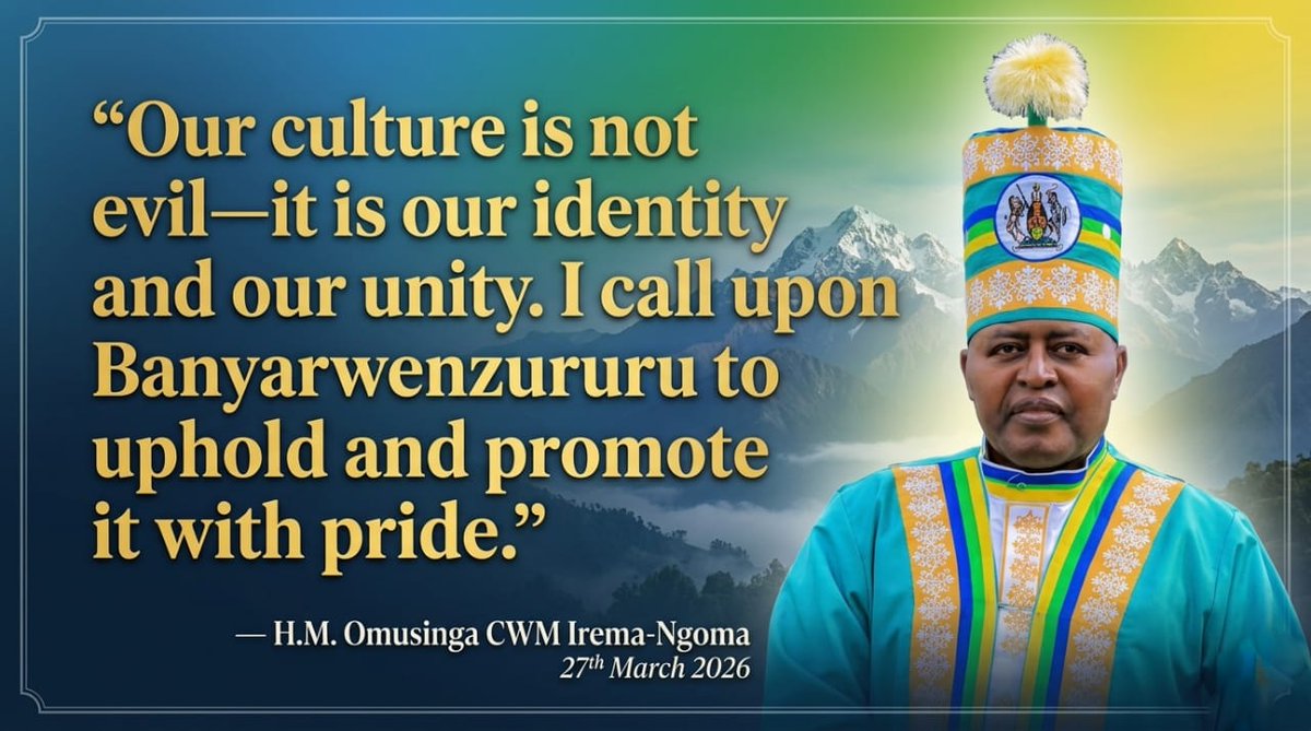 JMubunga's tweet photo. My culture.. my identity https://t.co/obW5RkHkjl
