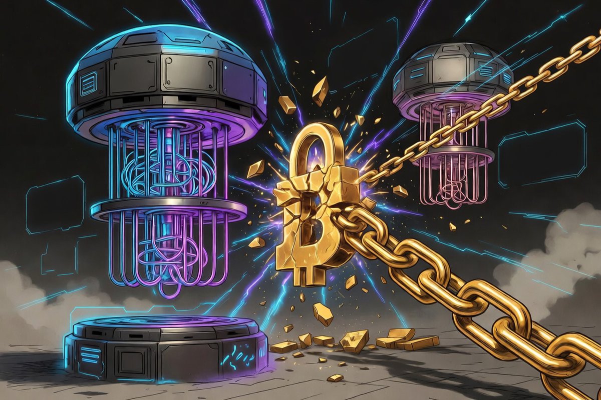 Google just raised a serious point ⚠️

Quantum computers could break the cryptography securing today’s blockchains.

Not tomorrow — but sooner than many expect.

The real risk?

Data being captured today
and decrypted in the future.
That’s why post-quantum security matters.