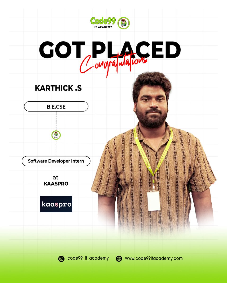 Code99 IT Academy | Software Training in Chennai tweet media