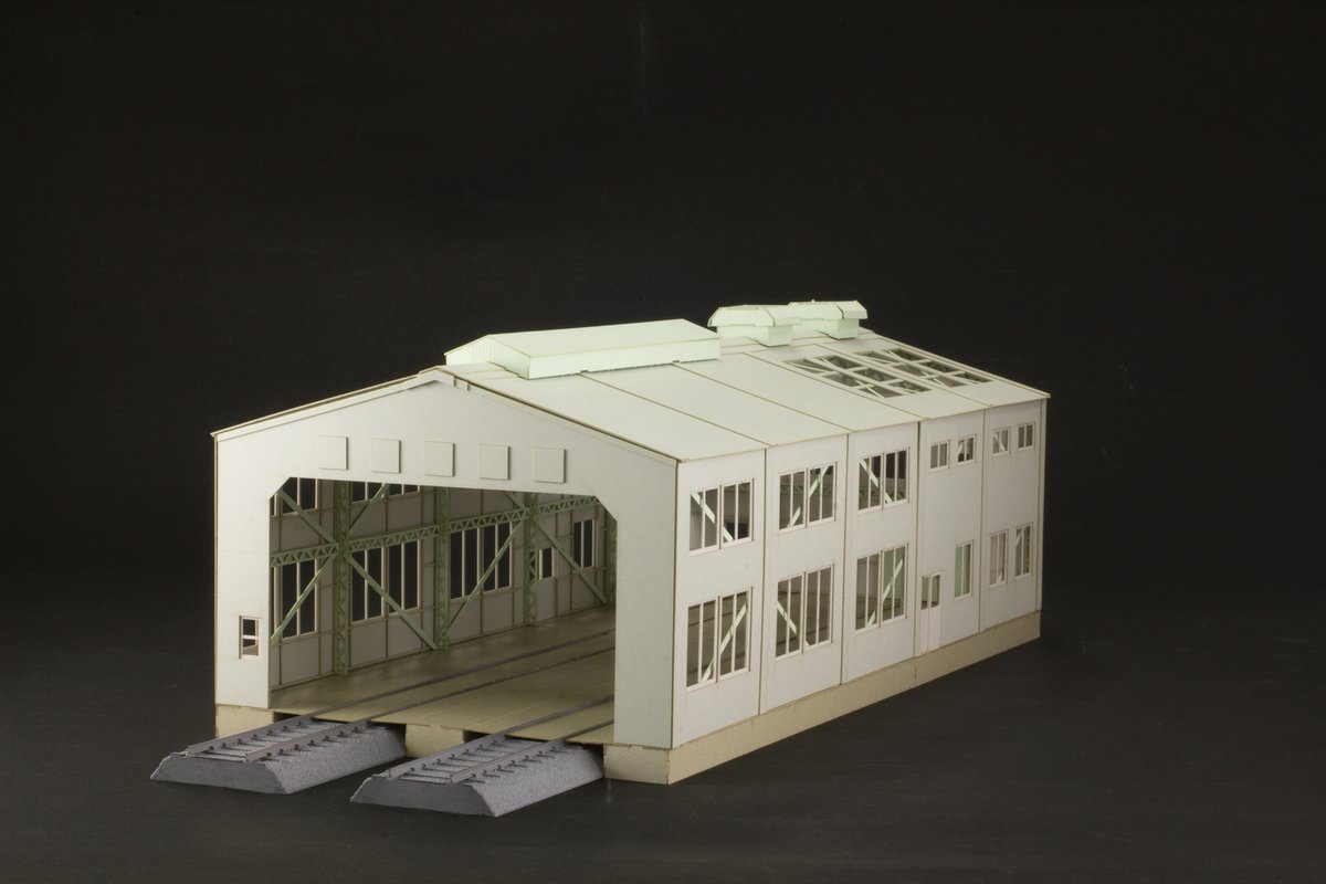 ペーパーキット 電車庫