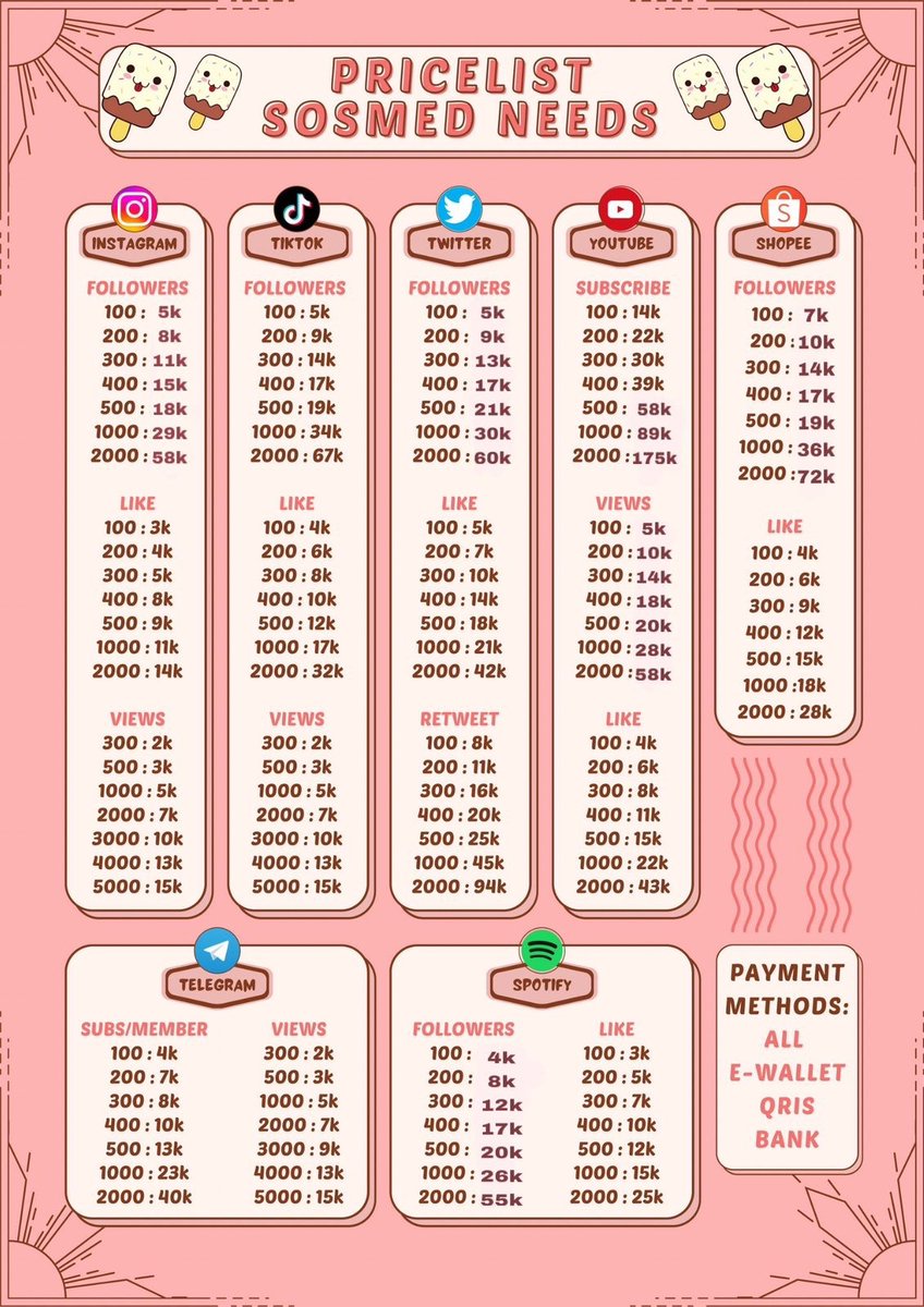 OPENK SOSMED NEED

BELI CHAT FASTREP :  wa.me/6285591580131

KEBUTUHAN FOLLOWERS LIKE VIEWS TIKTOK TT IG INSTAGRAM JUAL MURAH FOLLS LIKES VIEWERS UPFOLL FOLL SHOPEE YOUTUBE SUBSCRIBE SUBS TELEGRAM FACEBOOK FYP WTS #zonauang 9198