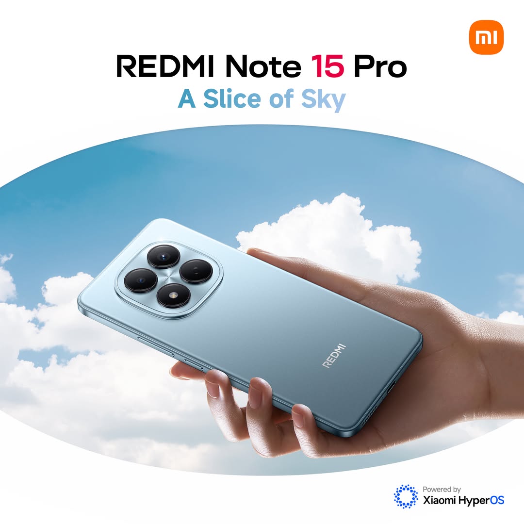 xiaomiegypt's tweet image. إحساس الطبيعة في كل تفاصيله!
مع Redmi Note 15 Pro تميز بلون أزرق مميز مستوحى من نقاء السماء وتصميم شبابي عصري!
متوفر حاليًا في فروع Xiaomi Store والموزعين المعتمدين!
#RedmiNote15Series #REDMITitanDurability #SmartLife