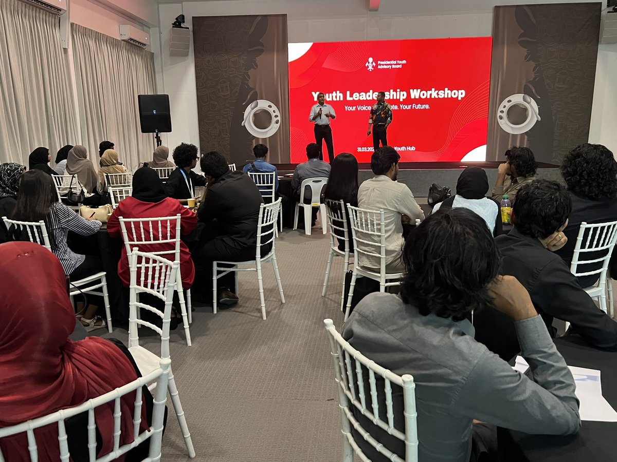 Third session focused on Youth in Politics, delivered by <a href="/AhmedMahloof/">Ahmed Mahloof</a> and <a href="/ahmed_nihan/">Ahmed Nihan</a> 

They shared their journeys into politics from a young age, reflecting on the challenges, experiences, and the work they undertook to become who they are today.