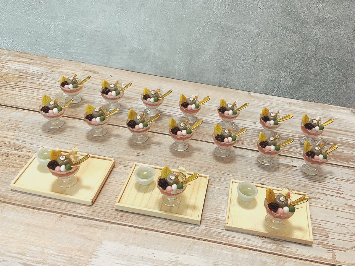 UPI CAFE@ミニチュアフード tweet media