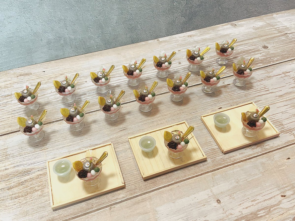 UPI CAFE@ミニチュアフード tweet media