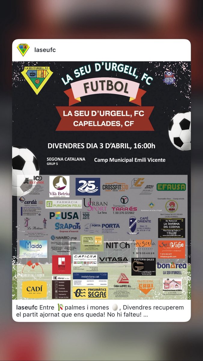 La Seu d'Urgell F.C. tweet media