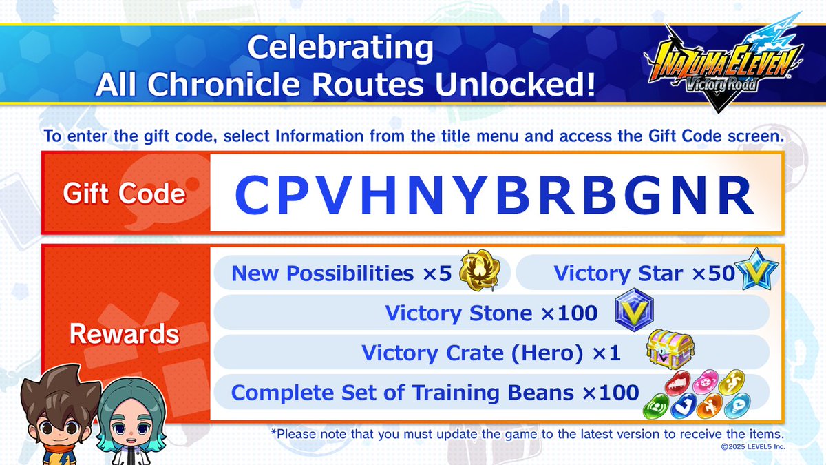 Inazuma Eleven Series tweet media