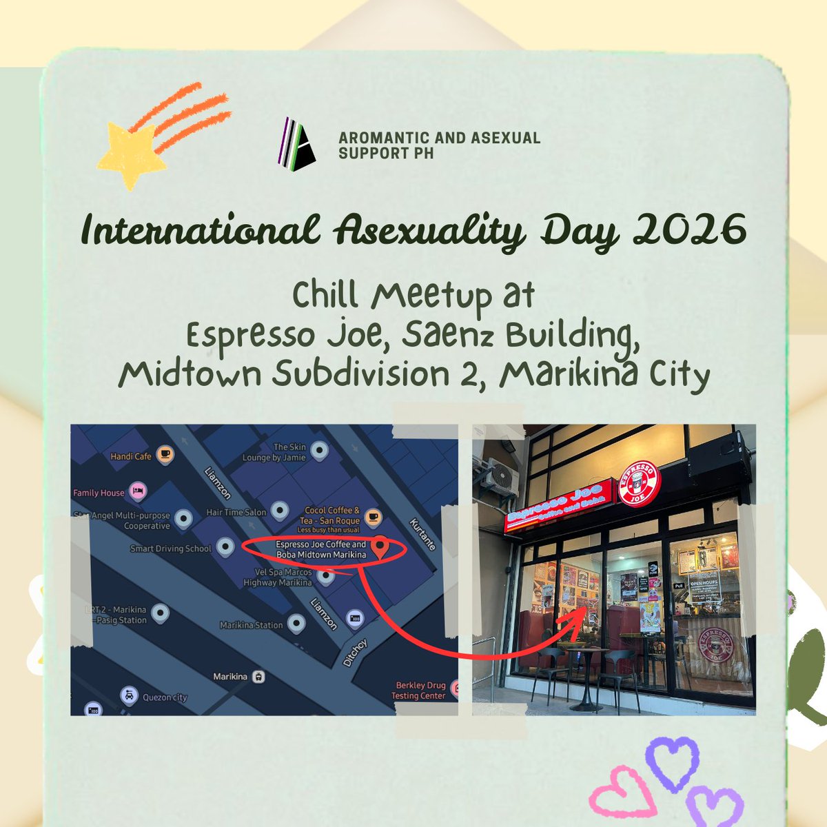 Aromantic and Asexual Support PH tweet media