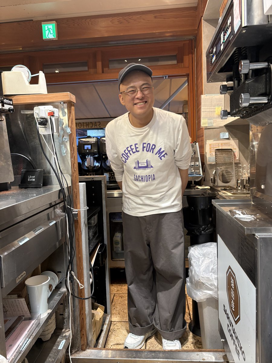 はっちゃんです ほんげんです。 今日はsachiopiacoffeeの日でございました。 穏やかに
