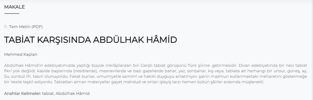 TUDED Türk Dili ve Edebiyatı Dergisi tweet media
