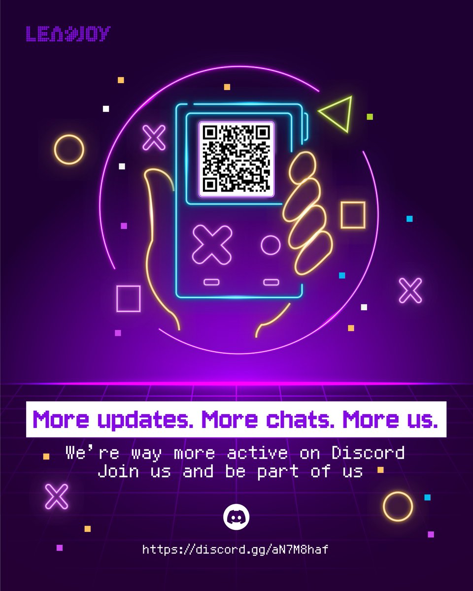 leadjoy_global's tweet image. We’ve opened our Discord👀
Come hang out, share your ideas, and connect with the team💡
Don't miss out🥳
COME and JOIN US👉 discord.gg/aN7M8haf
#LEADJOY #Discord
