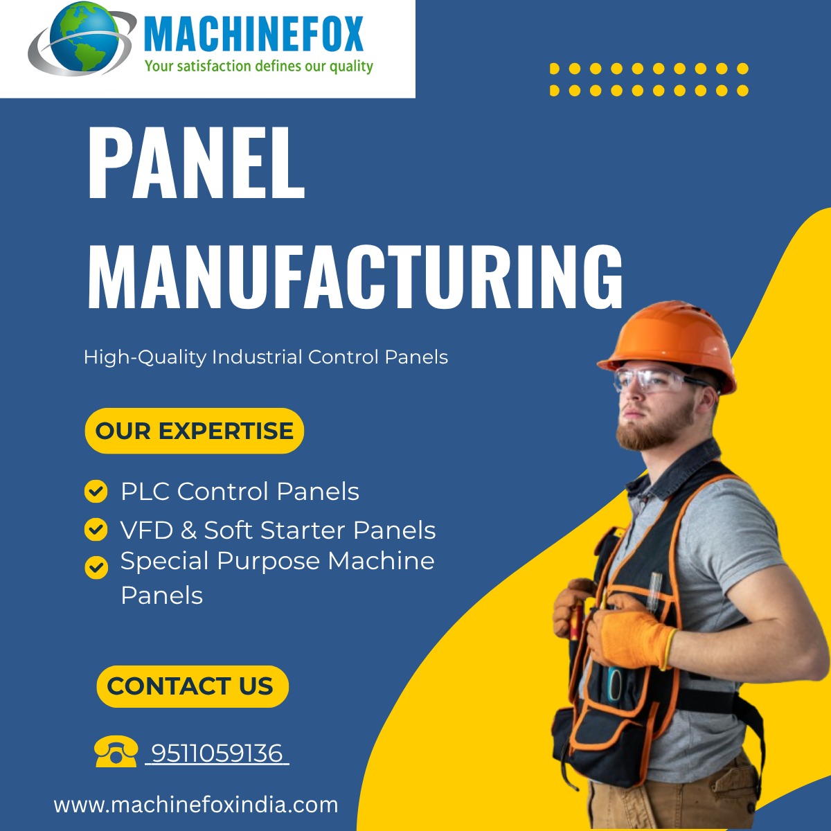 Machinefoxindia's tweet image. Whether you're upgrading your system or setting up something new, our expertise ensures you get the best results without the hassle.
Connect with us today!
👉 Call now: 9511059136
🌐 Visit: machinefoxindia.com
#PanelManufacturing #IndustrialAutomation #MachinefoxIndia