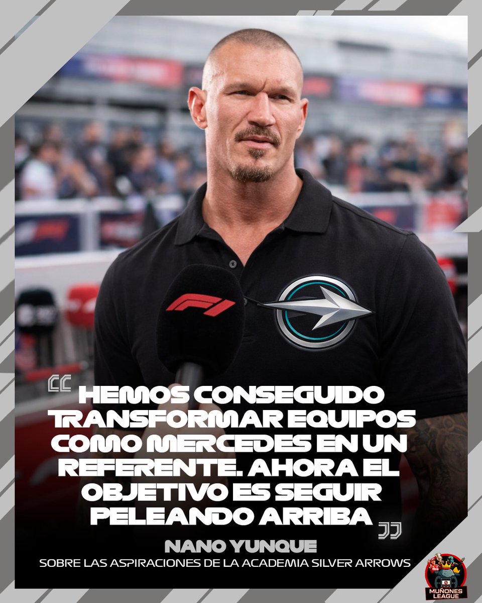 🎙️ <a href="/NanoYunque/">NanoYunque (Randy Orton)</a> contundente sobre las aspiraciones de la Academia Silver Arrows en la T6 

🛣️Tiene clara la hoja de ruta: pilotos versátiles, trabajo en equipo y máxima prioridad para seguir luchando por el campeonato.

¿Será una de las academias más fuertes de la temporada? 👀👇