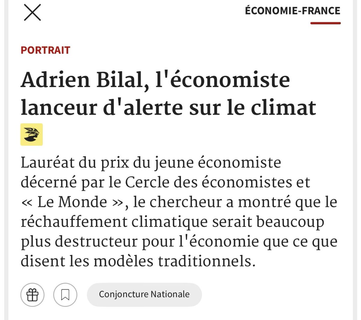 Union des Centristes & Ecologistes tweet media