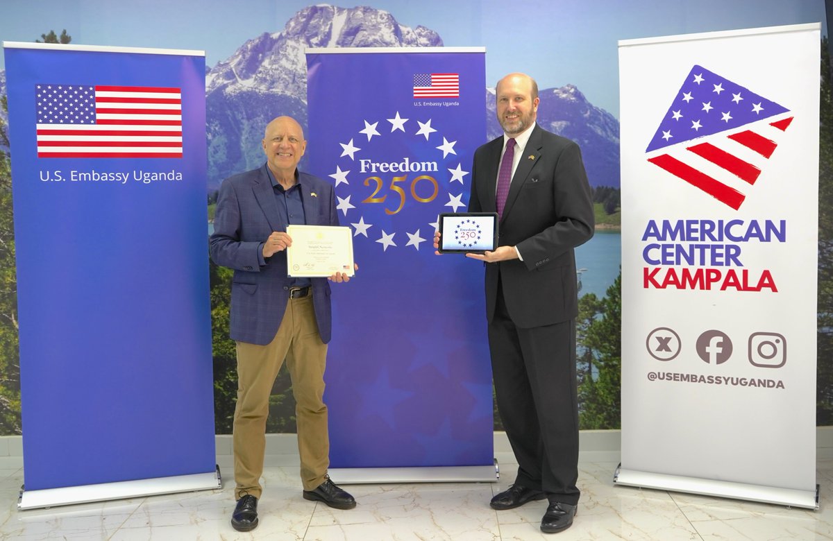 U.S. Embassy Uganda tweet media