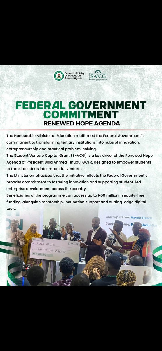 Federal Ministry of Education tweet media