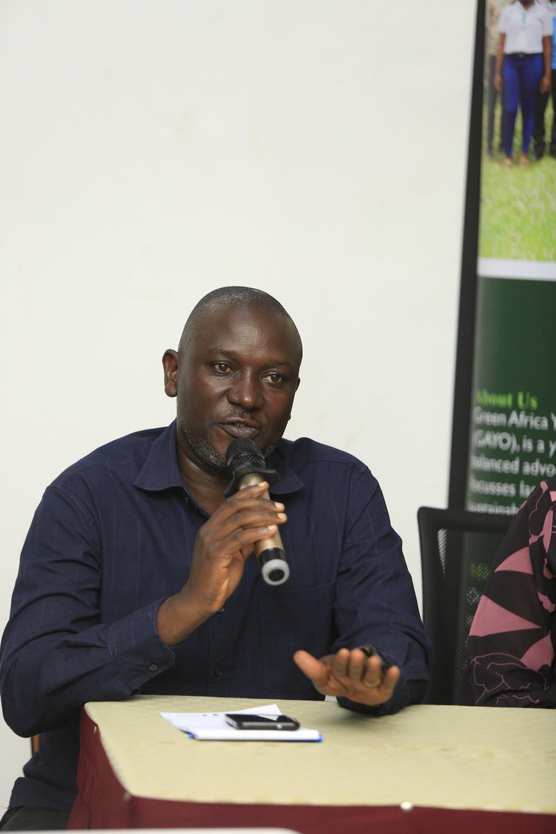 GayoUganda's tweet photo. Our panel discussion on #ZeroWaste and #CircularRegenerativeAgriculture is underway—bringing together diverse voices to explore how we can turn waste into value and build resilient  #FoodSystems
#ClimateAction #CircularEconomy https://t.co/P8bHFoyihD