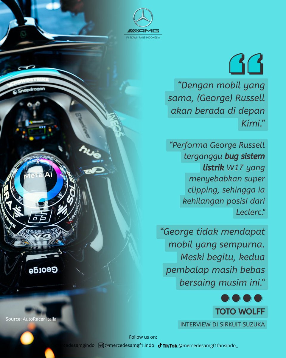 Mercedes-AMG F1 Fans Indo🇮🇩 tweet media