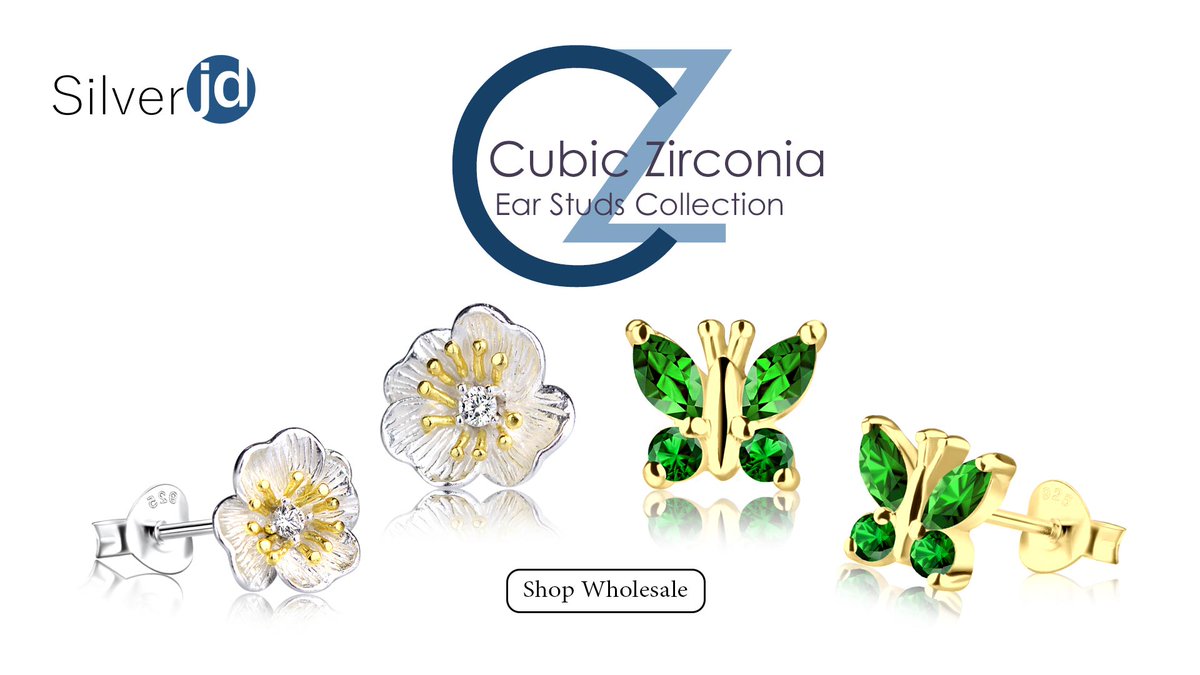 silverjduk's tweet photo. Are your customers looking for sterling silver stud earrings they can wear everyday without any fuss?

We have the latest designs, they would definitely like!

Explore the collection:
https://t.co/MeJozl7obN

#WholesaleJewellery #SterlingSilver #CubicZirconia #SilverJD https://t.co/izNrfjHj2X