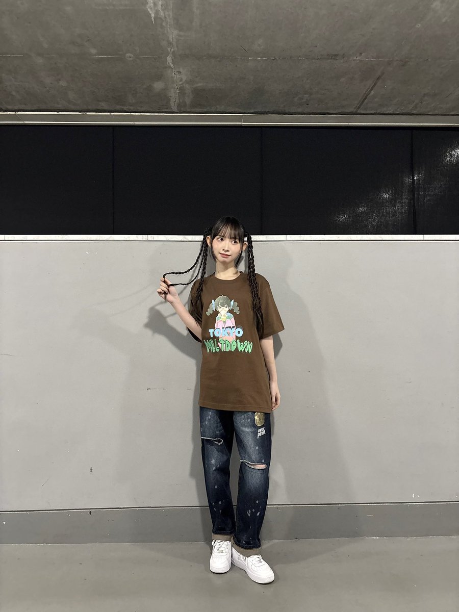 saaya_minase_'s tweet photo. 超十代 -ULTRA TEENS FES-2026@TOKYO
ありがとうございました。
over printさんのTシャツとお揃ヘア🤎
ストリートファッションはどうですか?
#超十代 #overprint https://t.co/5ySqMKk3y3