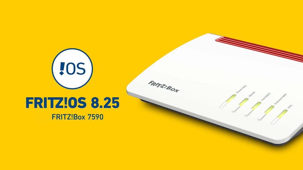 fritz_com_pl's tweet photo. Kolejne aktualizacje dla naszych urządzeń😇

FRITZ!OS 8.25 gotowy dla: routerów FRITZ!Box 7590 AX &amp; 7590 oraz wzmacniacza FRITZ!Repeater 600.

Łatwiutko i szybciutko:
🖥️ otwierasz menu użytkownika
🔍️wyszukujesz &amp; instalujesz aktualizację
⏲️czekasz chwilkę
🚀gotowe! https://t.co/NvrPVgSkup
