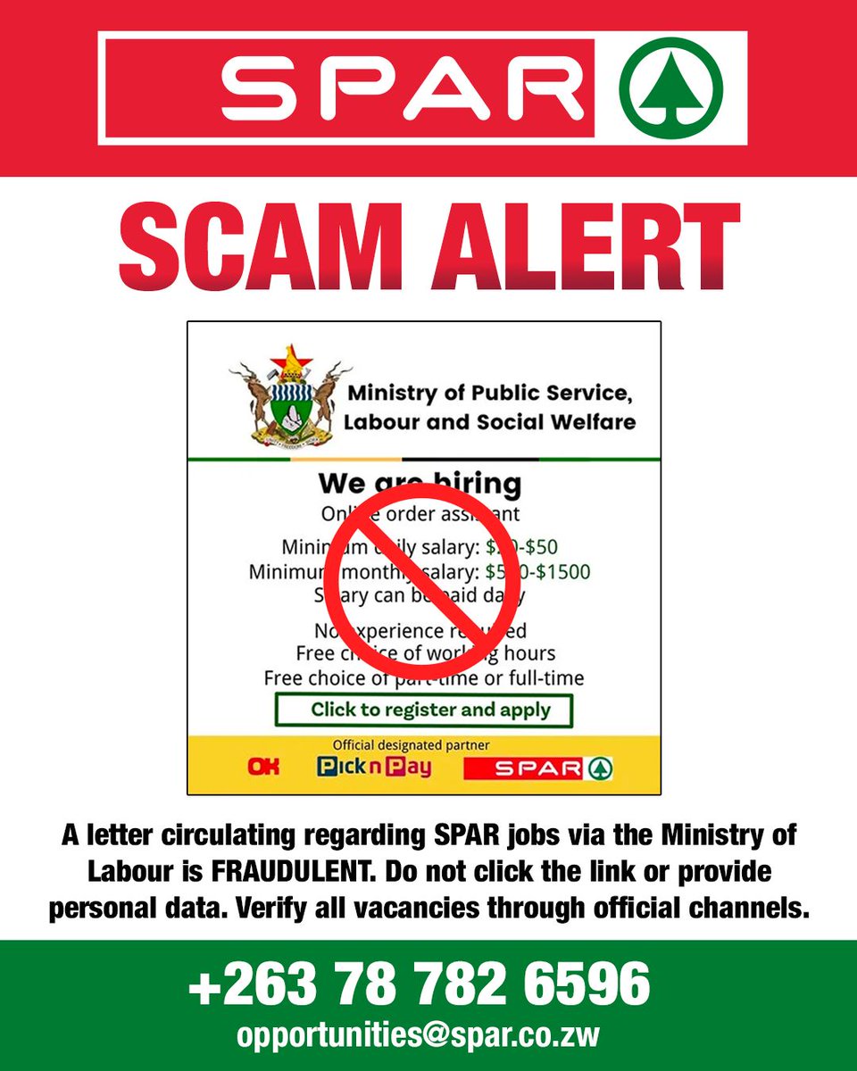 SPAR Zimbabwe tweet media