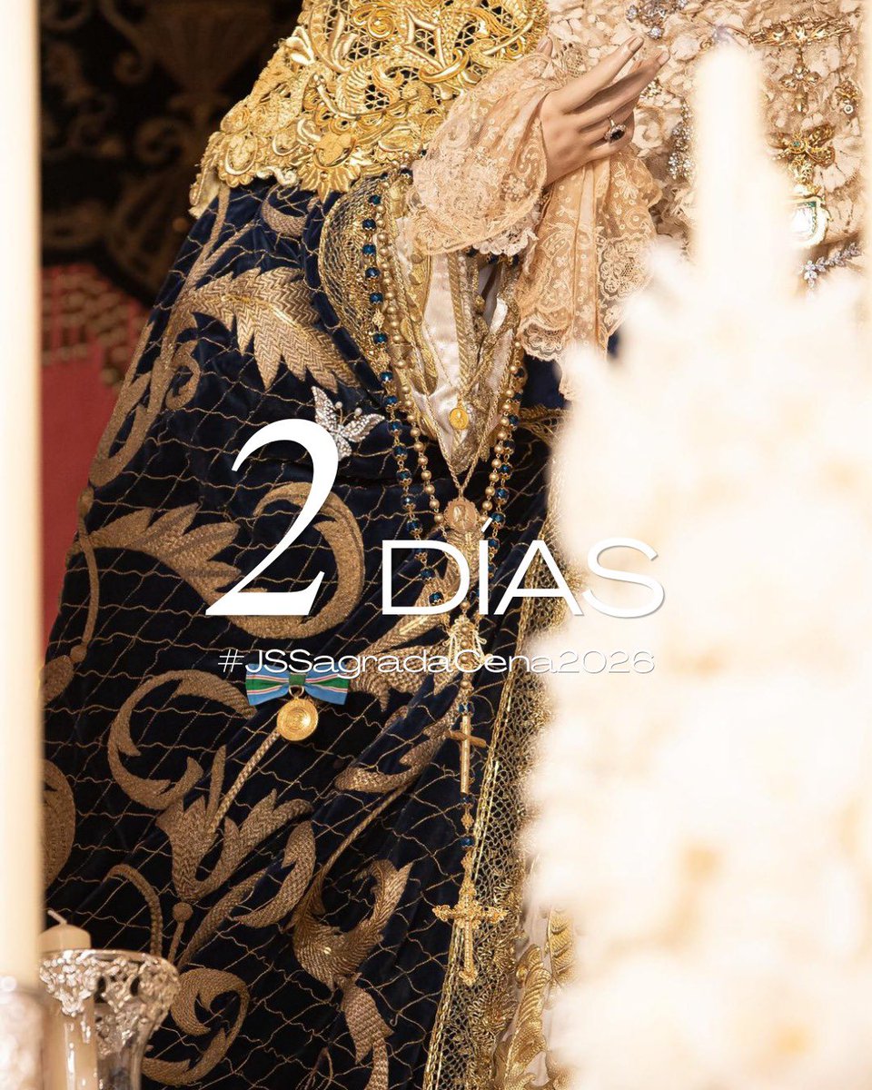 lacenademalaga's tweet photo. ⏳ Quedan 2 días para el #JSSagradaCena2026.

📸 @j16photos 

#CofradíasMLG https://t.co/dc0Ye36dDe