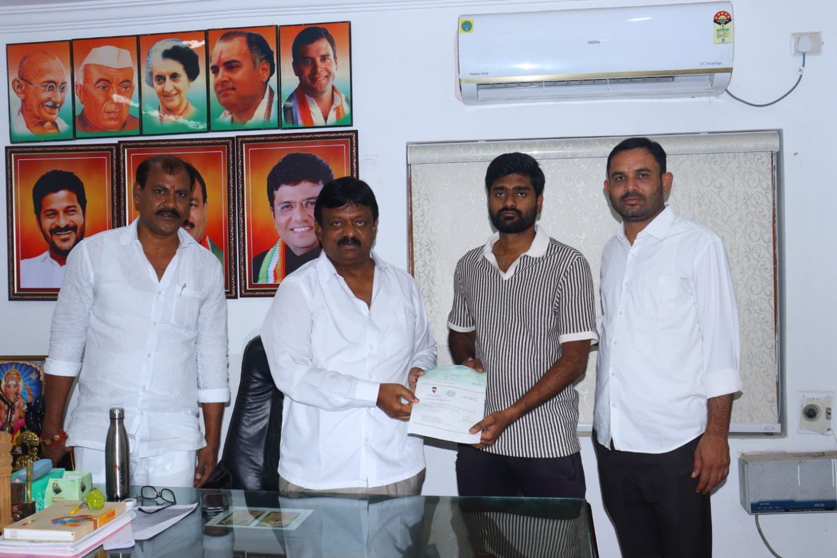 kolan Hanmanth Reddy tweet media