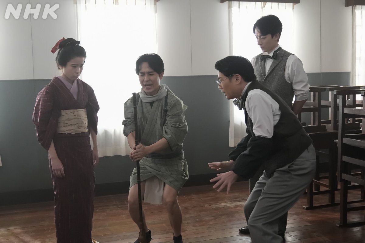 朝ドラ「ばけばけ」公式 放送中 tweet media