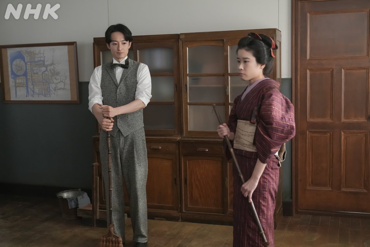 朝ドラ「ばけばけ」公式 放送中 tweet media