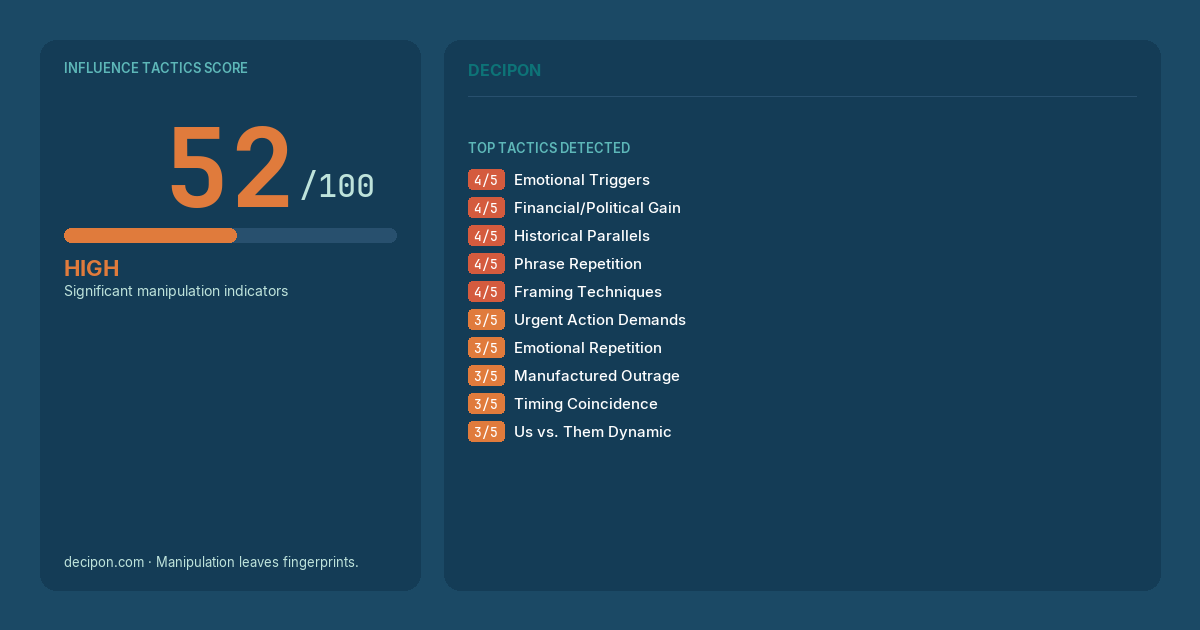 Decipon - Manipulation leaves fingerprints. tweet media