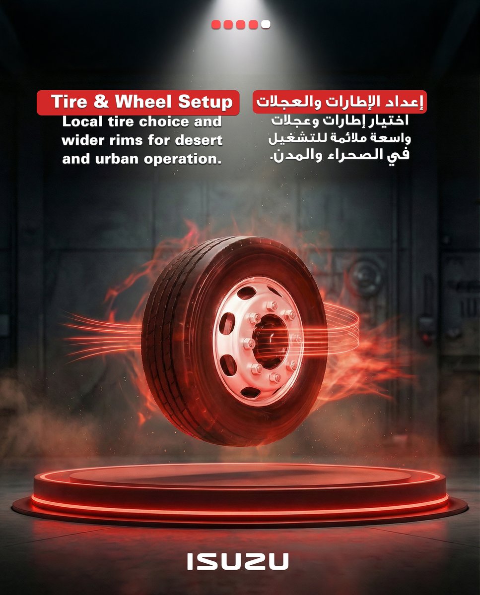 Isuzu Motors Saudi Arabia Company tweet media