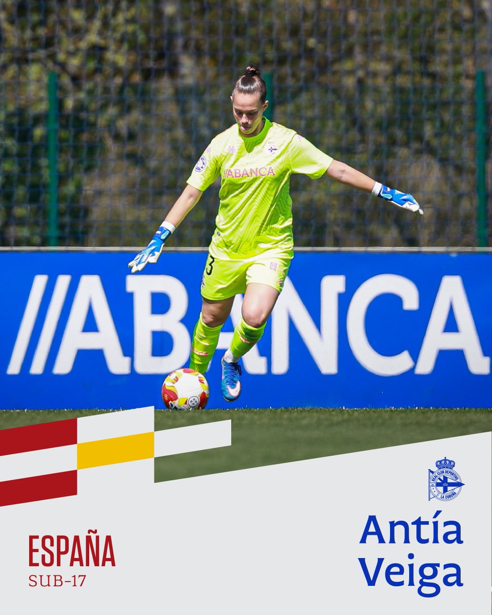 🇪🇸 Antía Veiga participará nuns adestramentos con España sub-17

🗓️ Do luns 6 ao mércores 8 de abril
📍 Alfaz de Pi 

Parabéns, Antía!💙